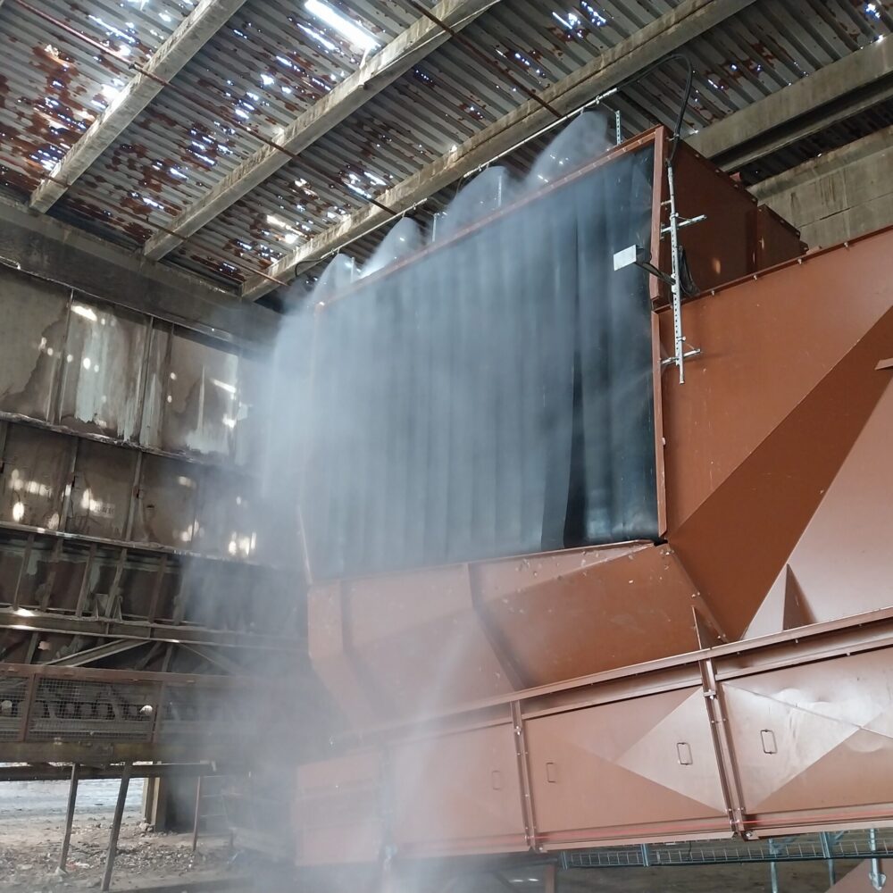 1. Control de polvo en procesos industriales